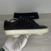 Lanvin Sneakers, 'Bordeaux Ruskind' Lak Toe (39)