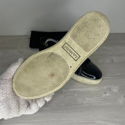 Lanvin Sneakers, 'Bordeaux Ruskind' Lak Toe (39)