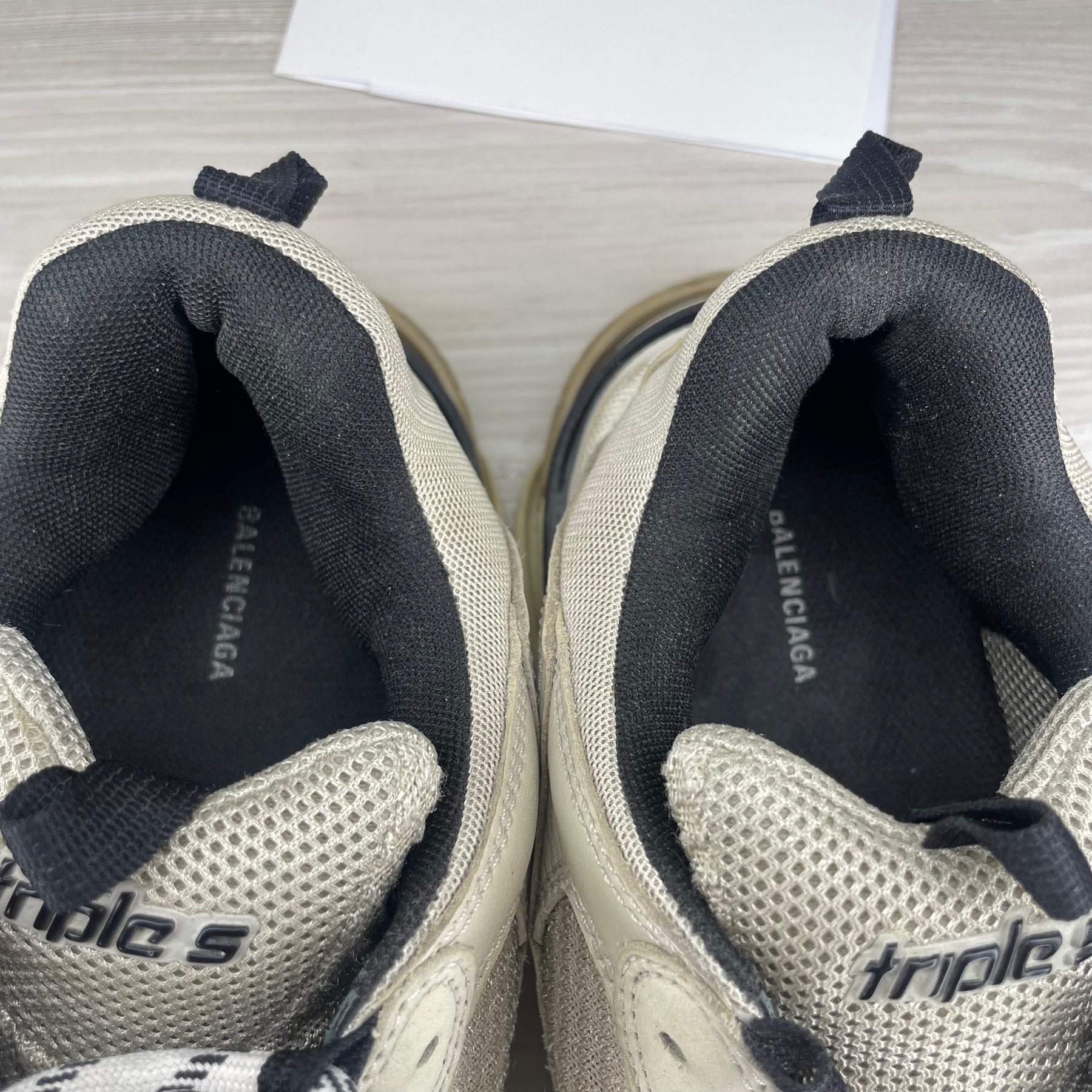 Balenciaga Sneakers, 'Beige' Triple S (42)