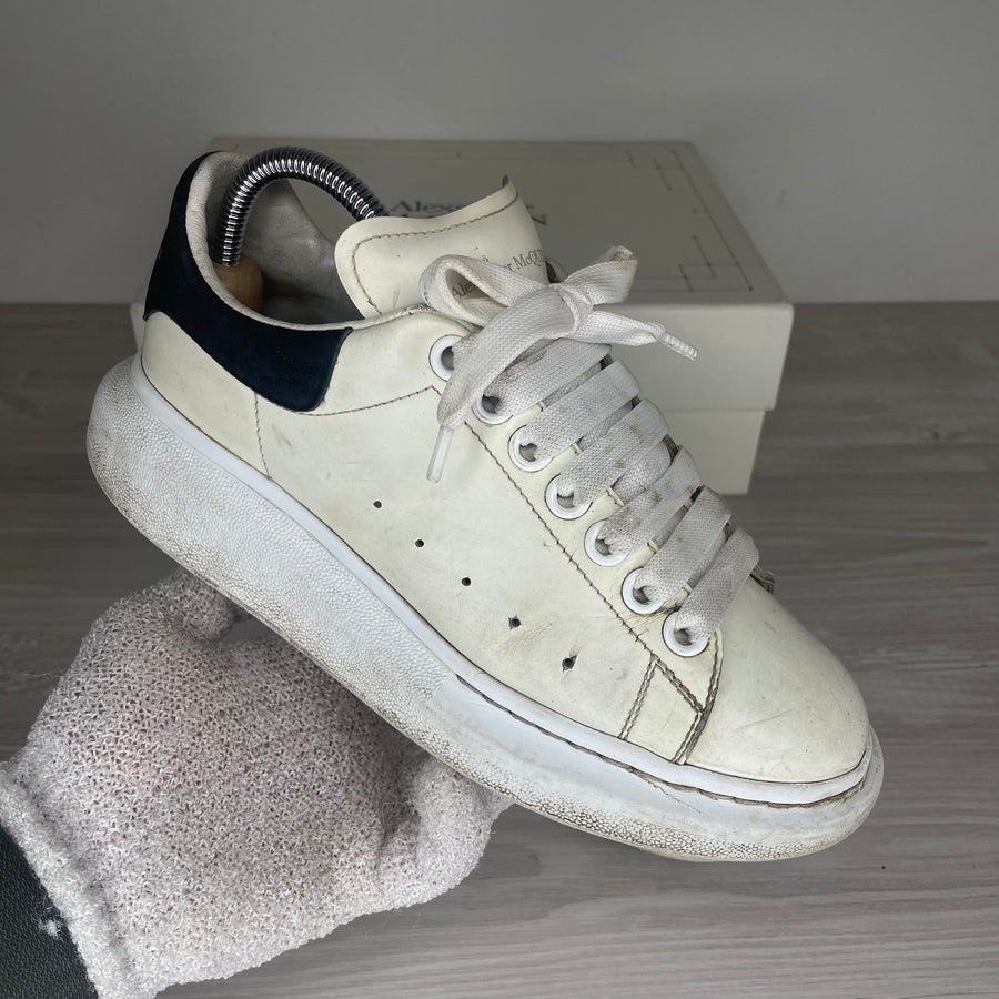 Alexander McQueen Sneakers, 'Hvid Læder' Oversized (37)