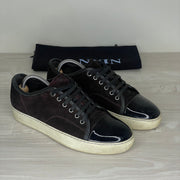 Lanvin Sneakers, 'Bordeaux Ruskind' Lak Toe (39)