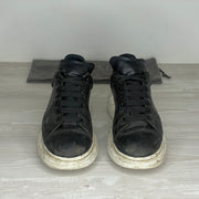 Alexander McQueen Sneakers, 'Sort Læder' Oversized (42)