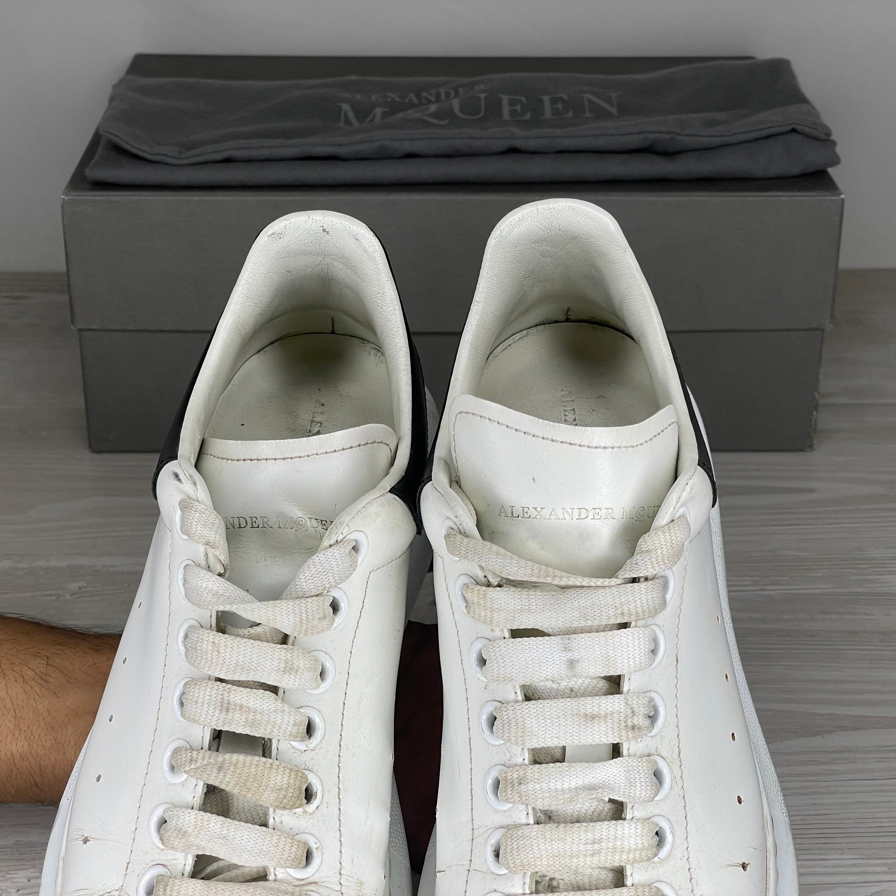 Alexander McQueen Sneakers, 'Hvid Læder' Oversized (40) ⚪️
