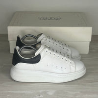 Alexander McQueen Sneakers, 'White Leather' Oversized (38.5)