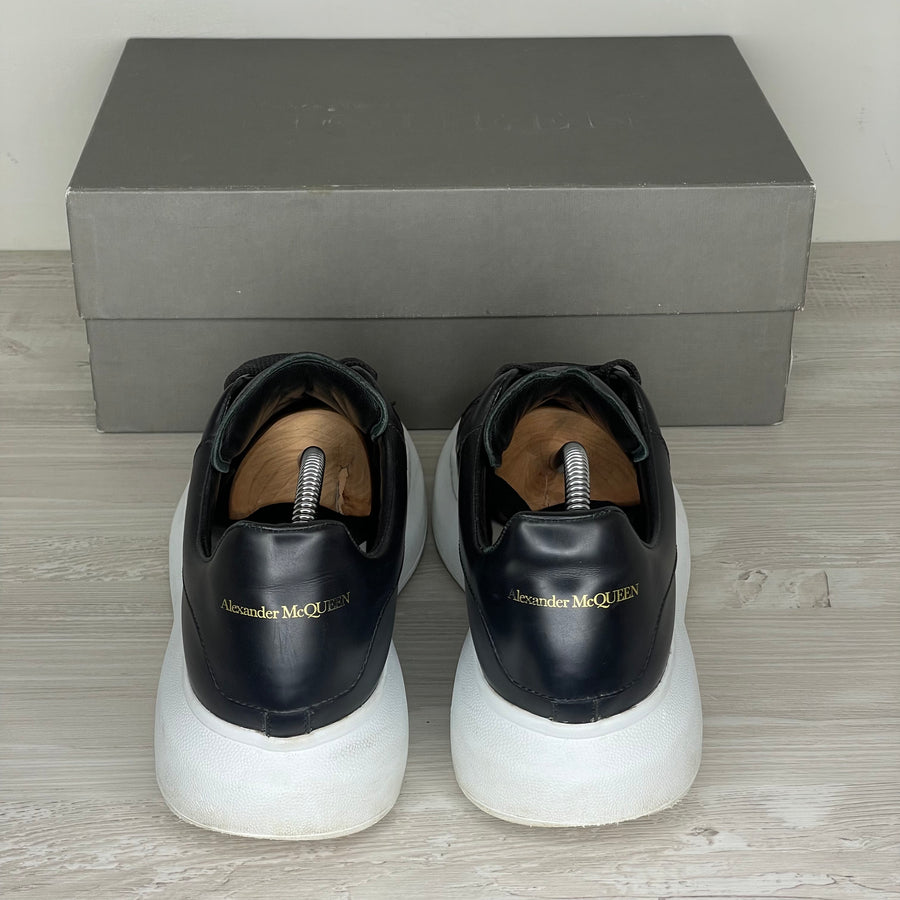 Alexander McQueen Sneakers, 'Sort Læder' Oversized (43)