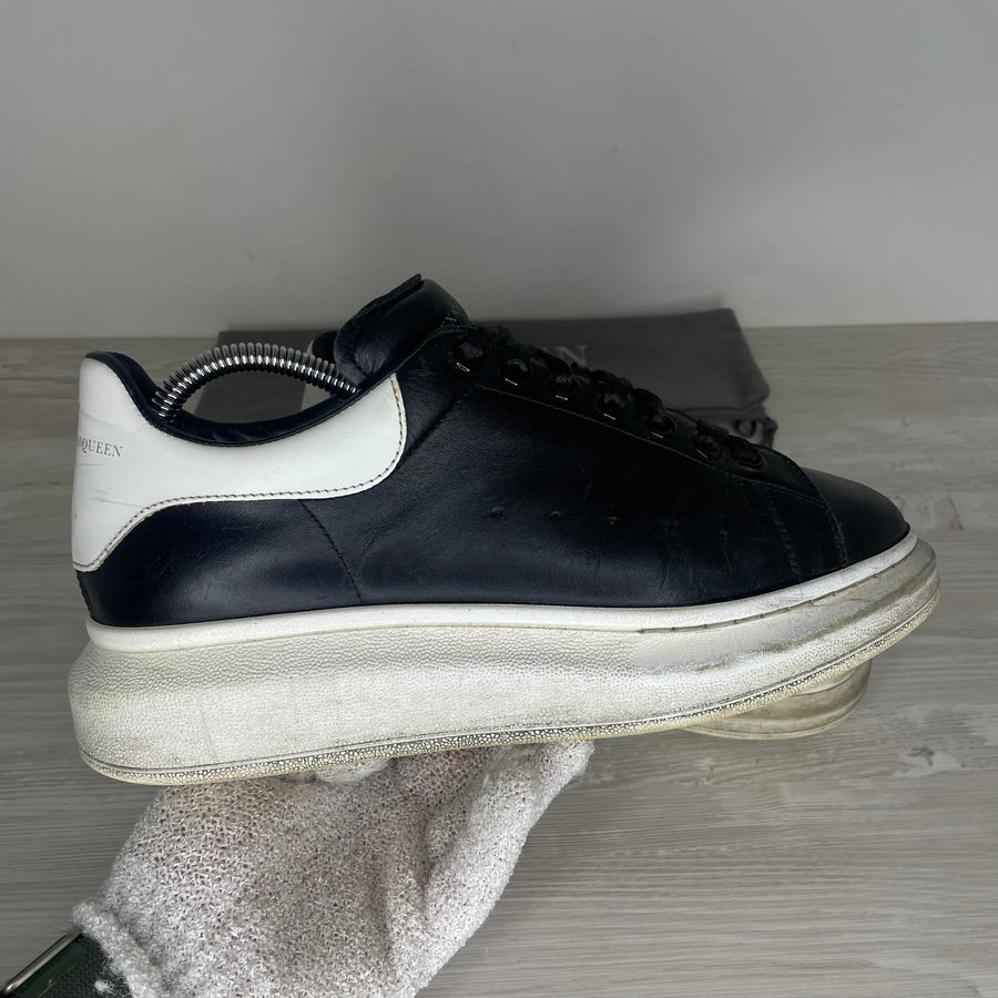 Alexander McQueen Sneakers , 'Sort Læder' Oversized (41)