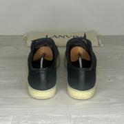 Lanvin Sneakers, 'Black Suede' Lak Toe (46)