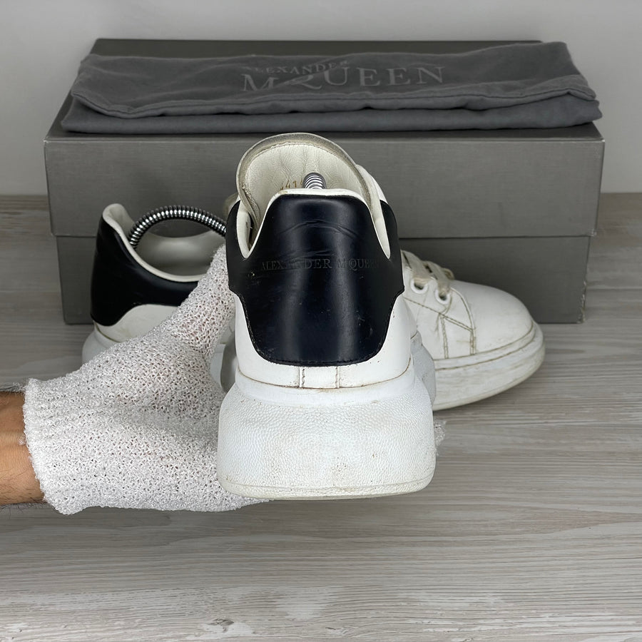 Alexander McQueen Sneakers, 'Hvid Læder' Oversized (40) ⚪️