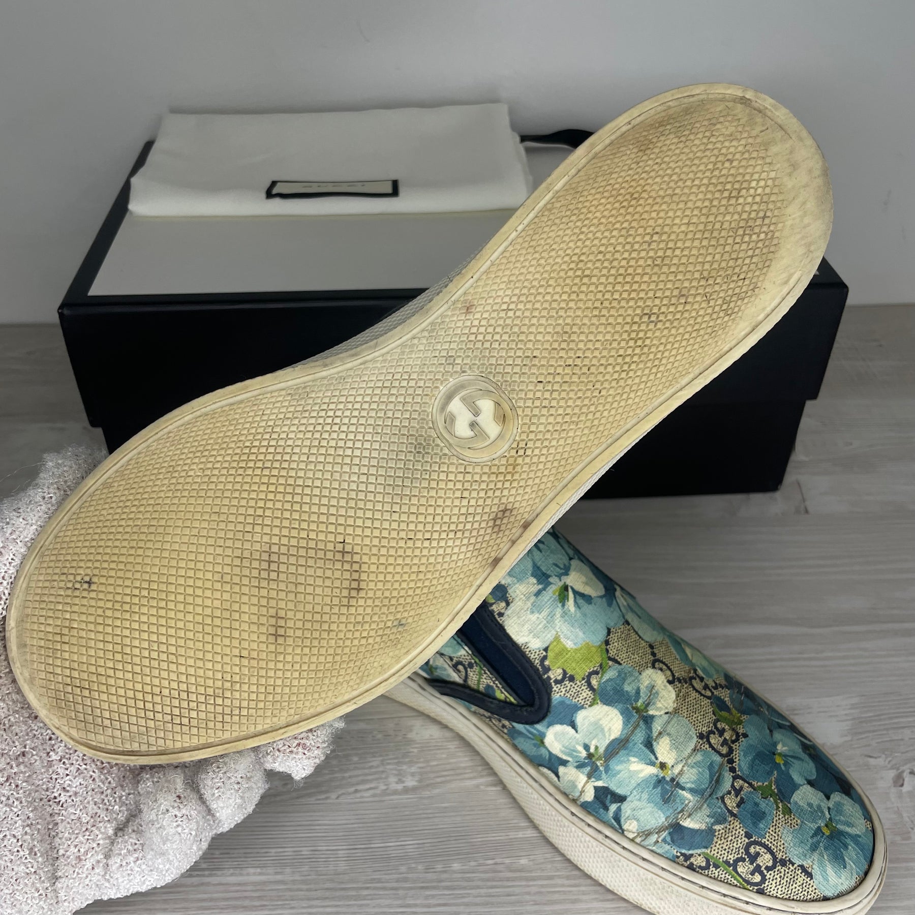 Gucci Sneakers, ’Bloom’ Slip-ons (42.5) 🌸