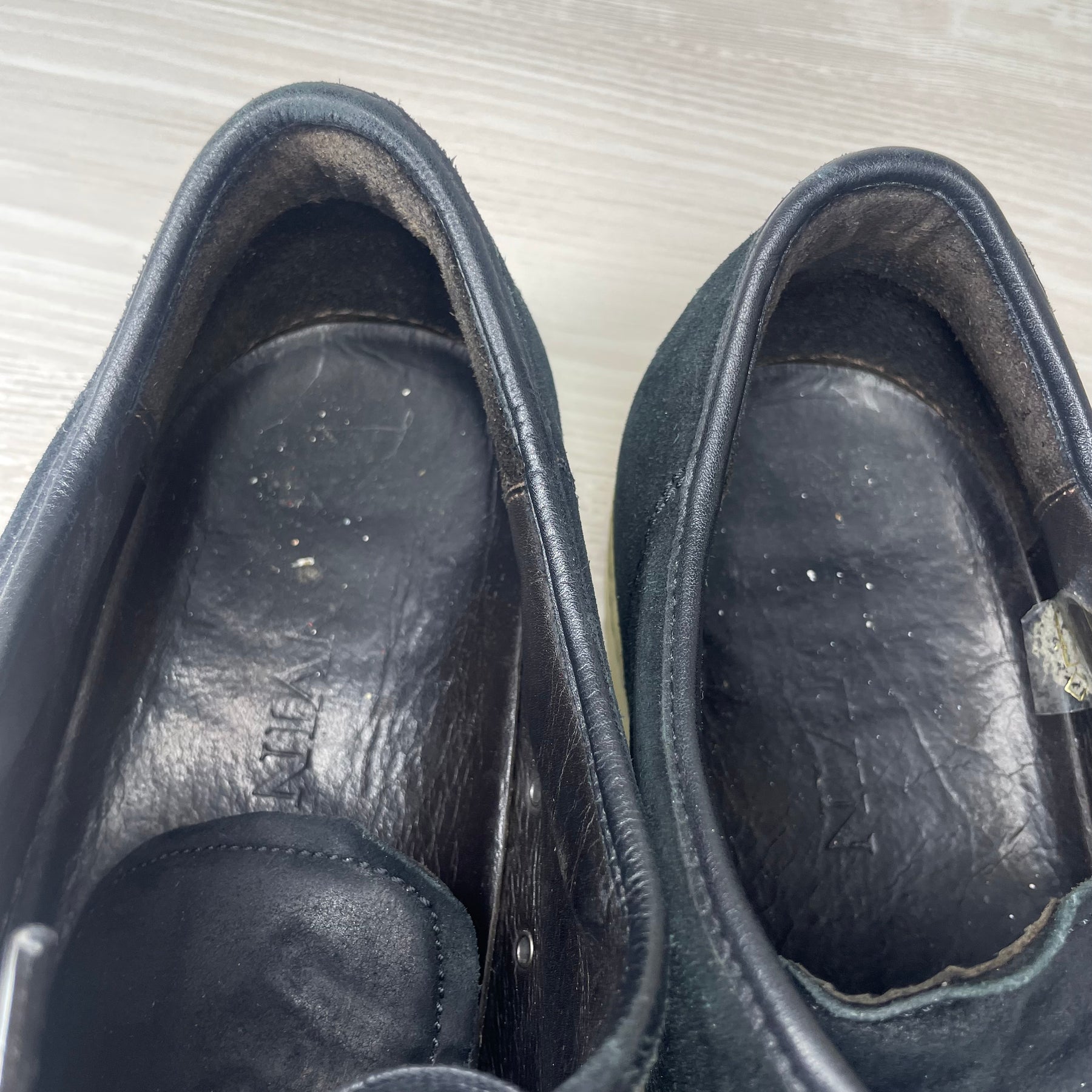 Lanvin Sneakers, 'Black Suede' Lak Toe (46)