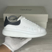 Alexander McQueen Sneakers, 'White Leather' Oversized (38.5)