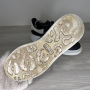 Alexander McQueen Sneakers, 'Black Leather' Oversized (43)