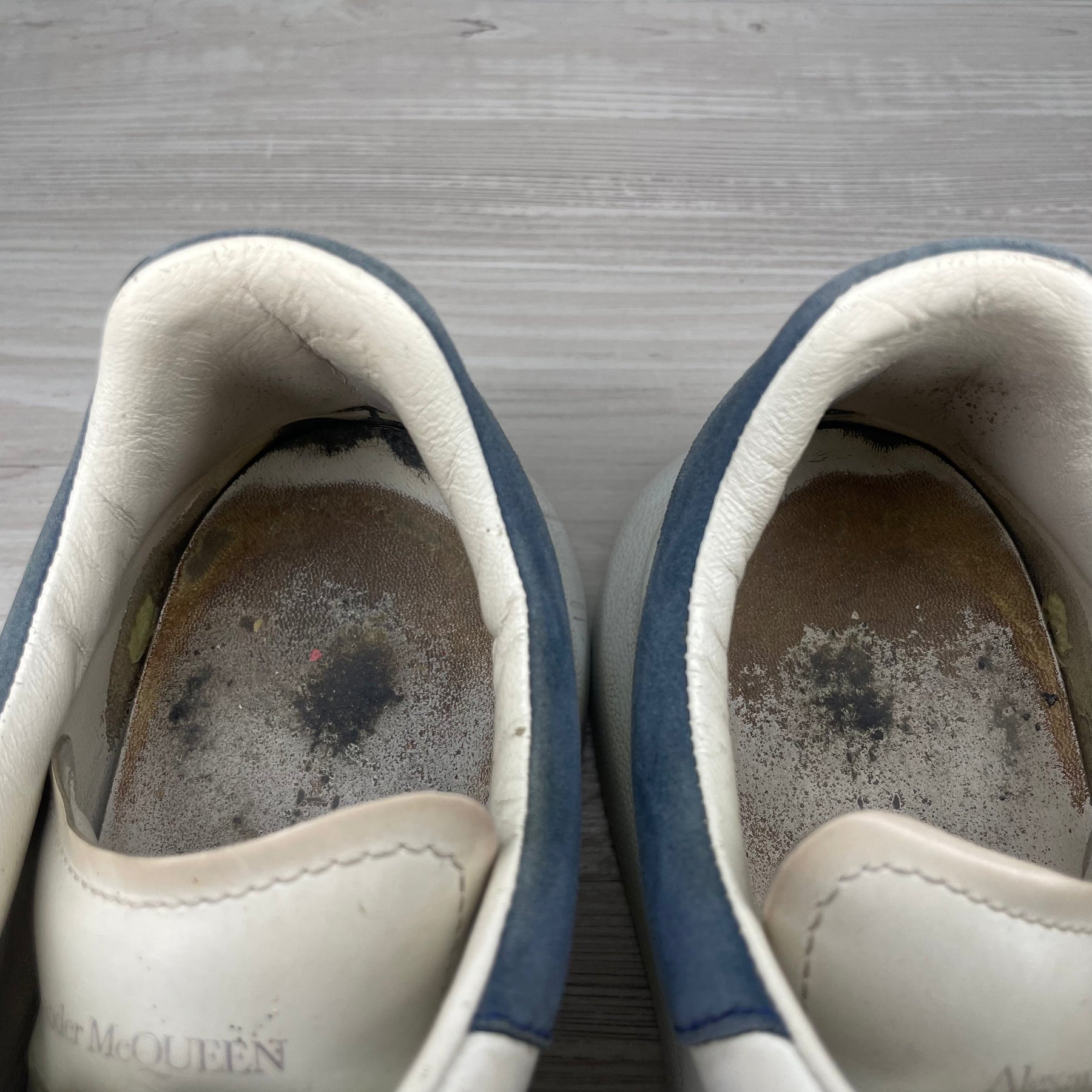 Alexander McQueen Sneakers, 'Blå Ruskind' Oversized (40)