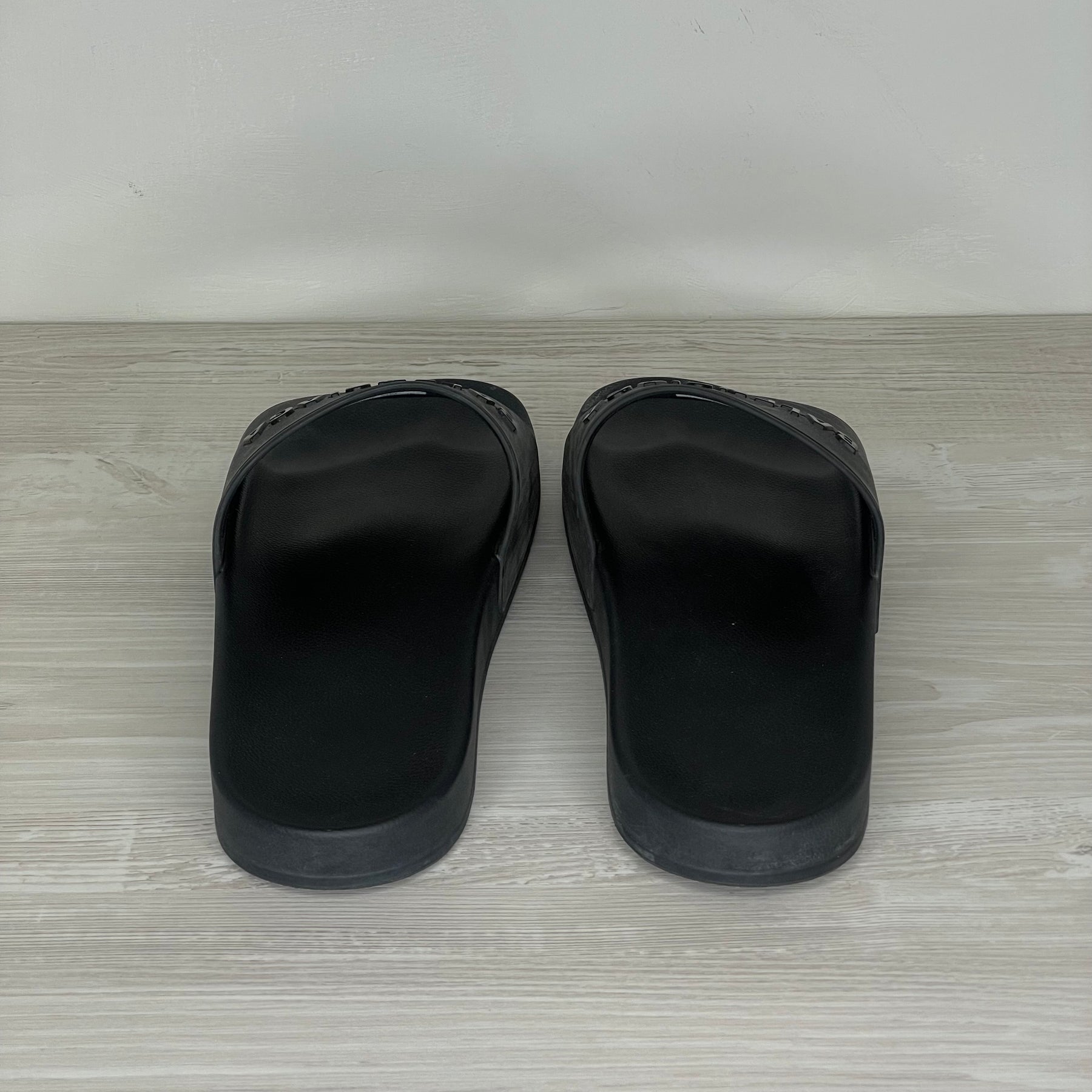 Balenciaga Sandaler, Logo Gummi Slides (44)