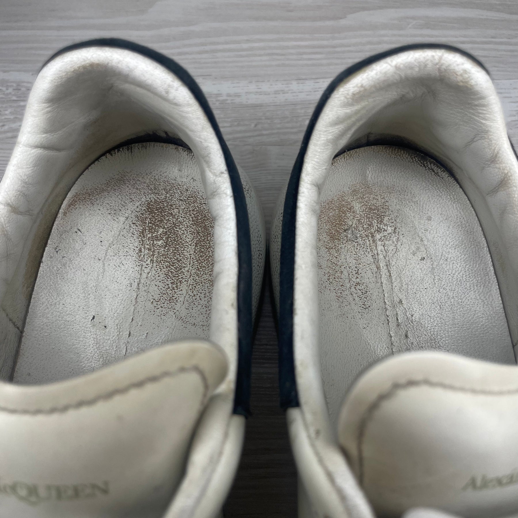 Alexander McQueen Sneakers, 'Hvid Læder' Oversized (37)