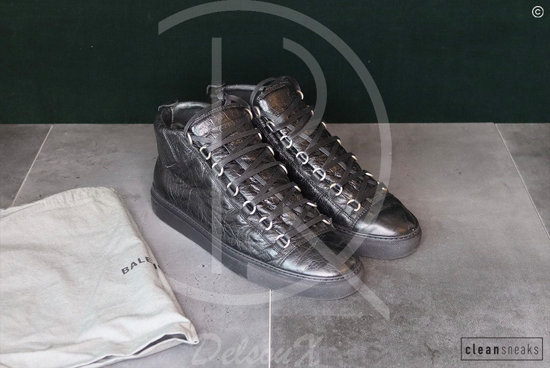 Balenciaga High 'Black Leather' Arena  (42) 🧍🏽