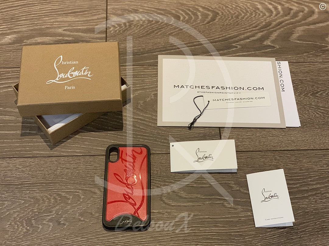 Christian Louboutin Sneakers 'LoubiPhone' Case (iPhone X;Xs) 🙃