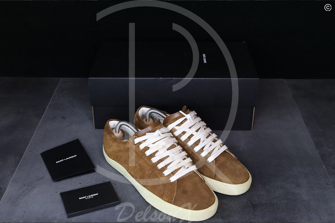 Saint Laurent 'Brown Suede' Soho Court (41) 🍔
