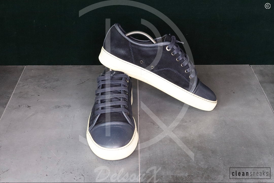 Lanvin 'Navy Suede' Mat Toe (40) 🤘🏽