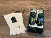 Gucci 'Shanghai St. Tropical Jungle Bird Print' Slip Ons (42) 🤯