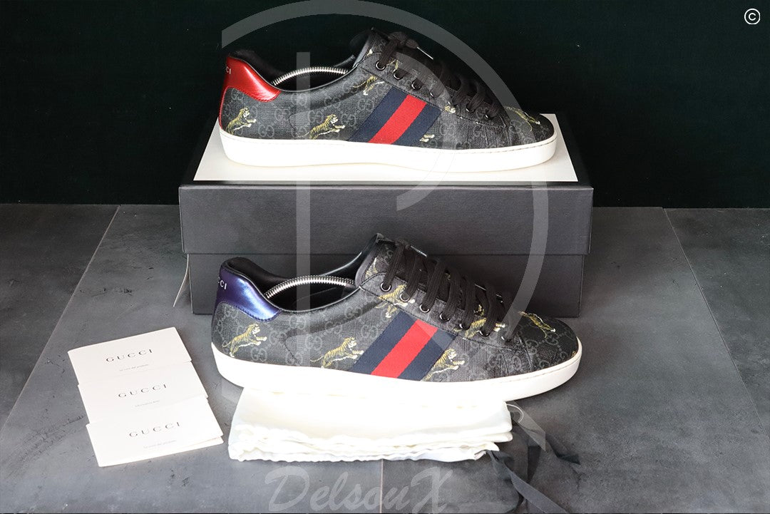 Gucci Ace ’Tiger’ Canvas (45) 🐯