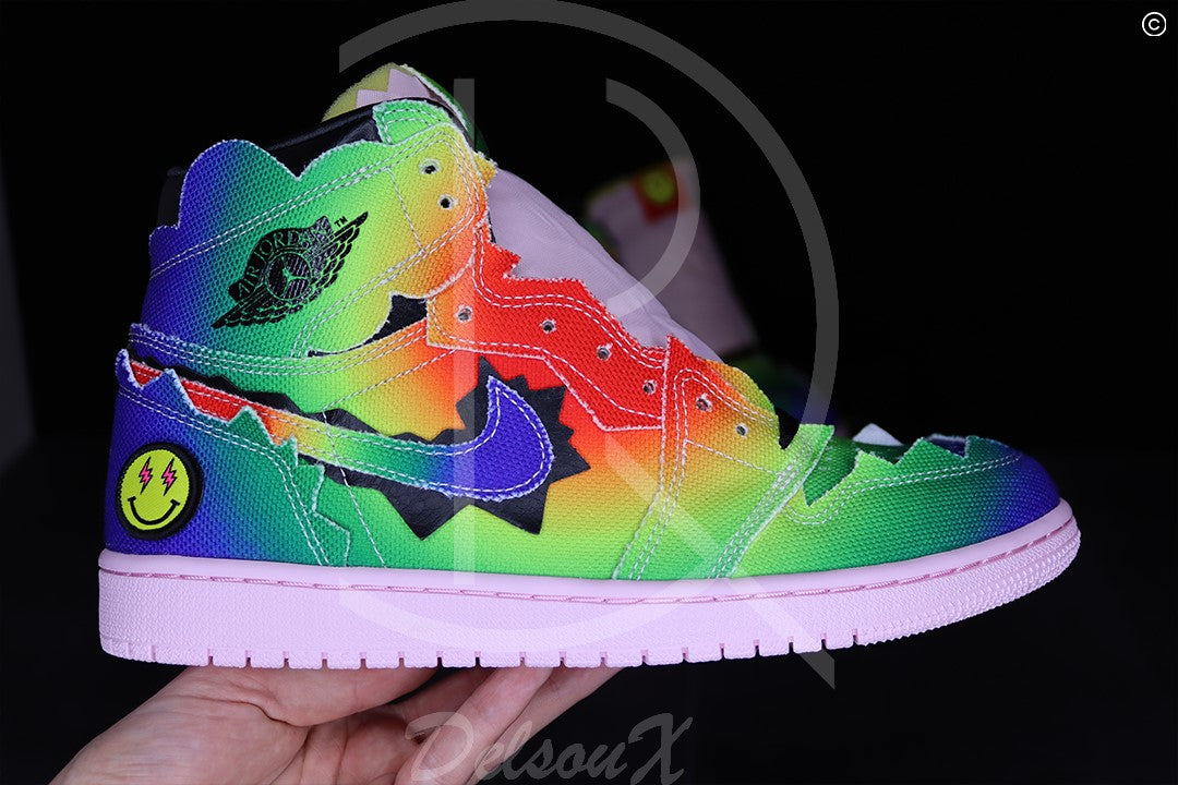 Nike Jordan 1 Retro High X J. Balvin (43) 🌈