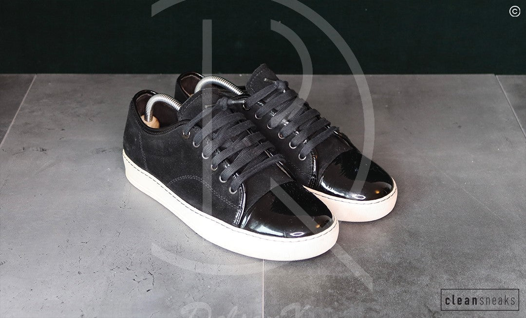 Lanvin 'Black Suede' Lak Toe (40) 🤠