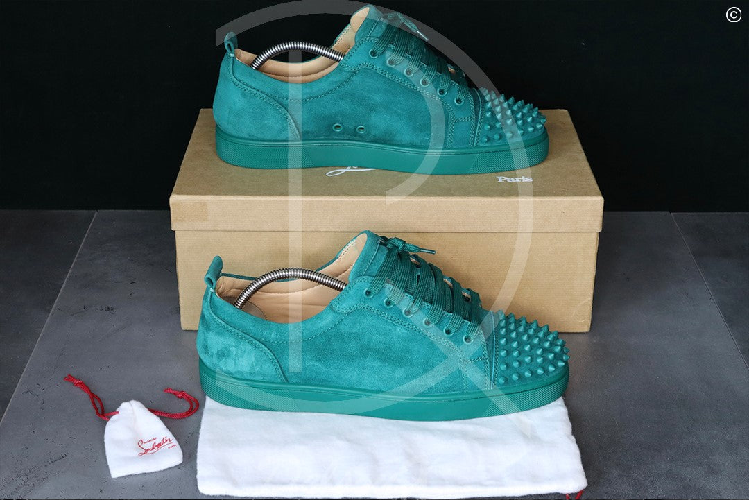 Christian Louboutin ’Green Mat’ Junior Spikes (43.5) 🍀
