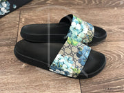 Gucci 'Blue Bloom' Flip Flops (G11 / EU 45) ☀️