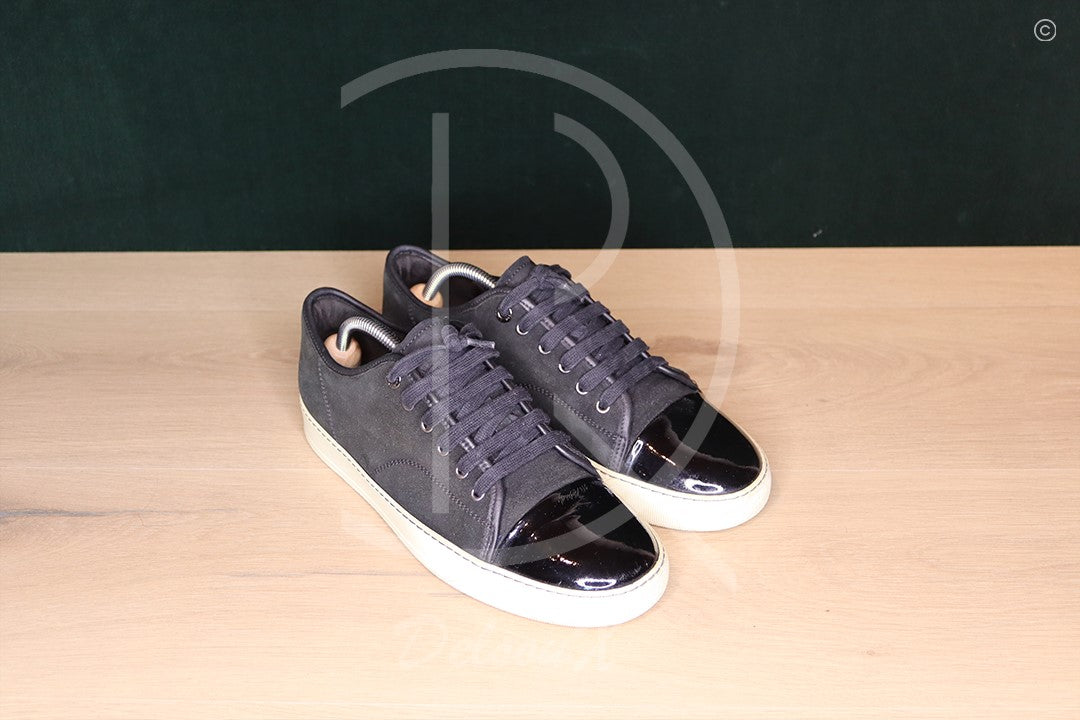 Lanvin 'Black Suede' Lak Toe (41) 🕴🏼