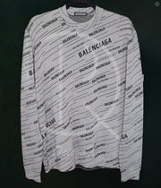Balenciaga Logo Sweater ‘Grey’ (S) 🦭