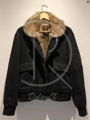 Ojardorf Fur Bomber Jacket (M) 🍂