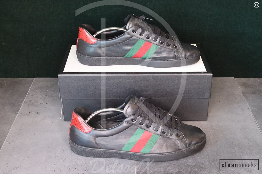 Gucci Ace ’Black Leather’ (45.5) 😁