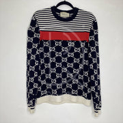 Gucci GG Stripe Sweatshirt Herre (S) 🌹