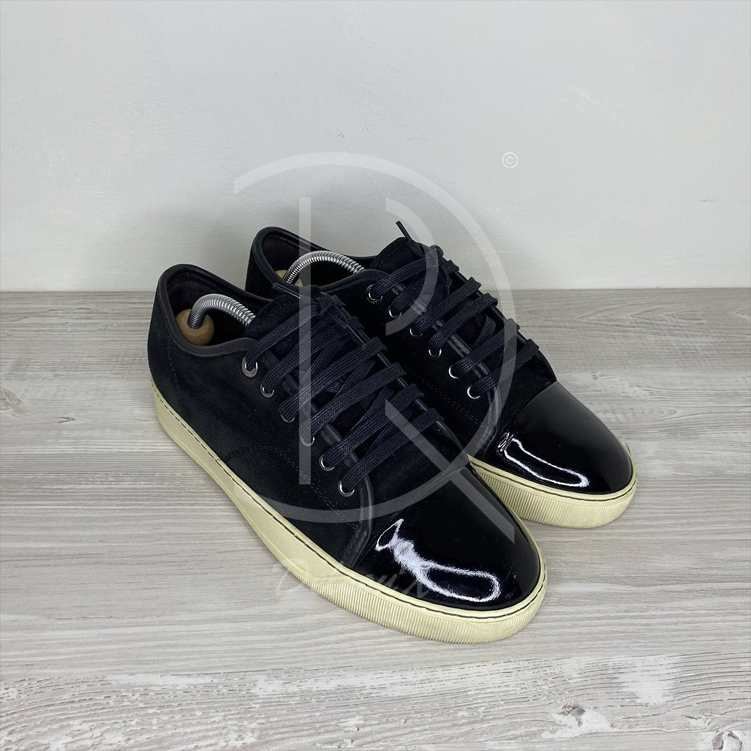 Lanvin 'Black Suede' Lak Toe (40) 🤞🏽