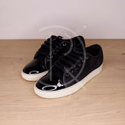 Lanvin 'Black Suede' Lak Toe (40) ♤