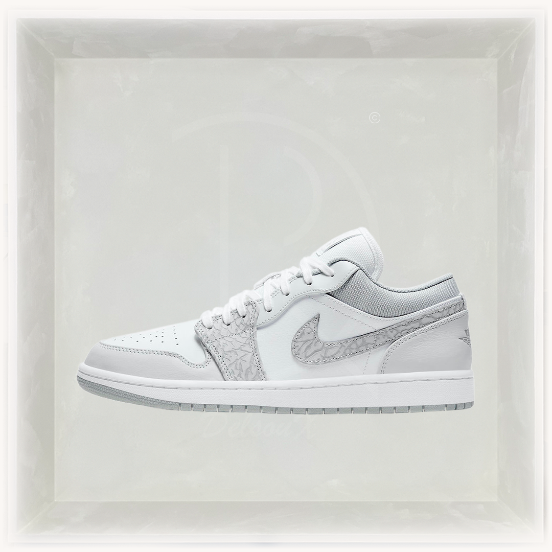 Nike Sneakers, Jordan 1 Low PRM 'Smoke Grey Elephant' ⛓