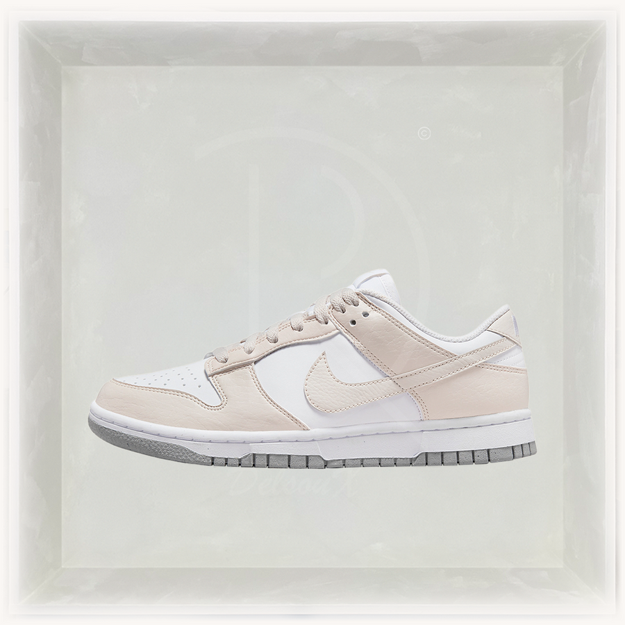 Nike Sneakers, Dunk Low 'Next Nature White and Light Orewood Brown' (W) 🛕