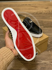 Christian Louboutin 'Rivapik Calf' Pik Boats (44.5) 🥶