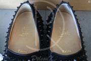 Christian Louboutin 'Black Suede' Pik Boat (42.5) 🏰