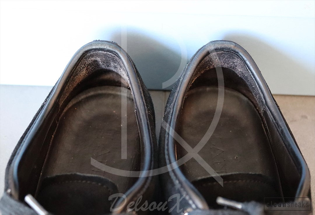 Lanvin 'Black Suede' Lak Toe (39) 👟