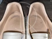 Gucci Ace 'Flames' Beige Leather (45) 🎇
