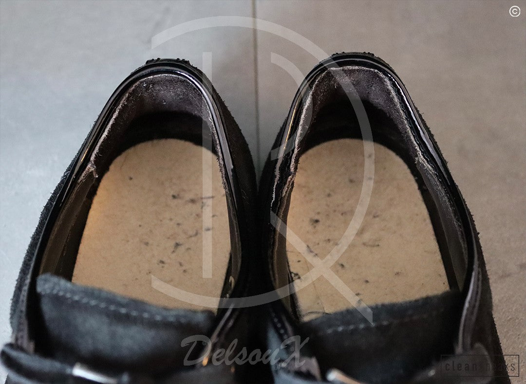 Lanvin 'Black Suede' Lak Toe (40) 🤠