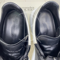 Alexander McQueen Herre 'Black Leather' Oversized (43) ♠️
