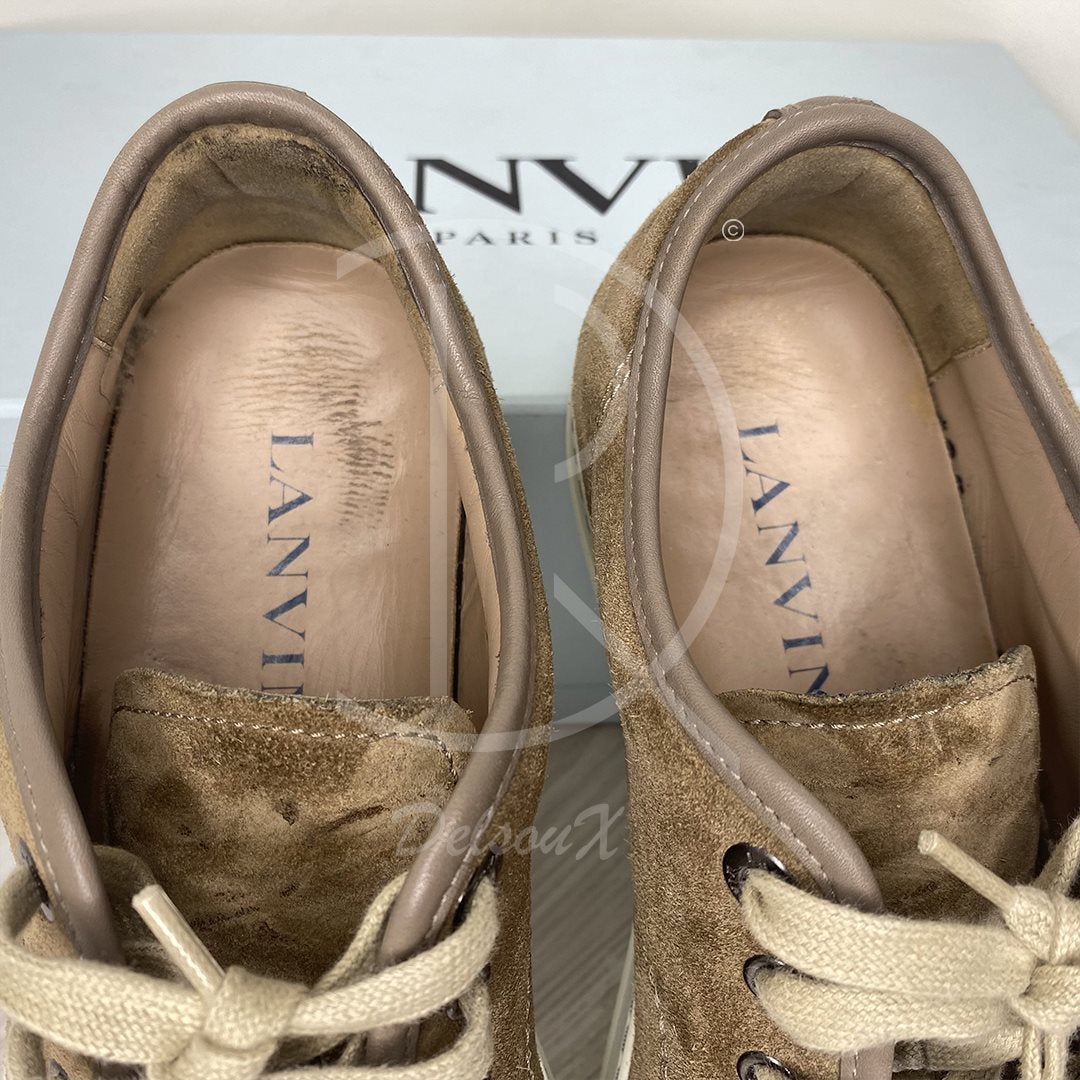 Lanvin 'Beige Clair Suede' Mat Toe (41) 🌼