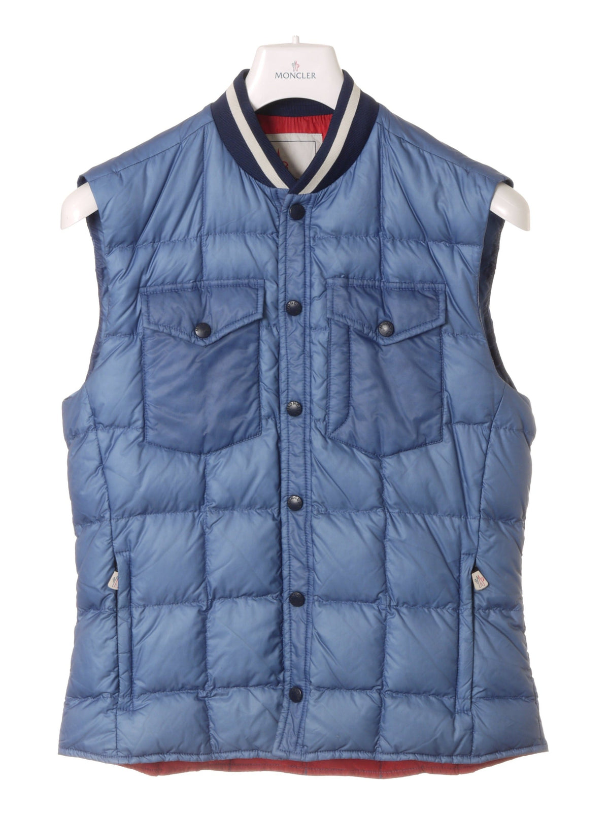 Moncler Vest, Herre ' Lyse Blå' Grenoble Arzon  (123)