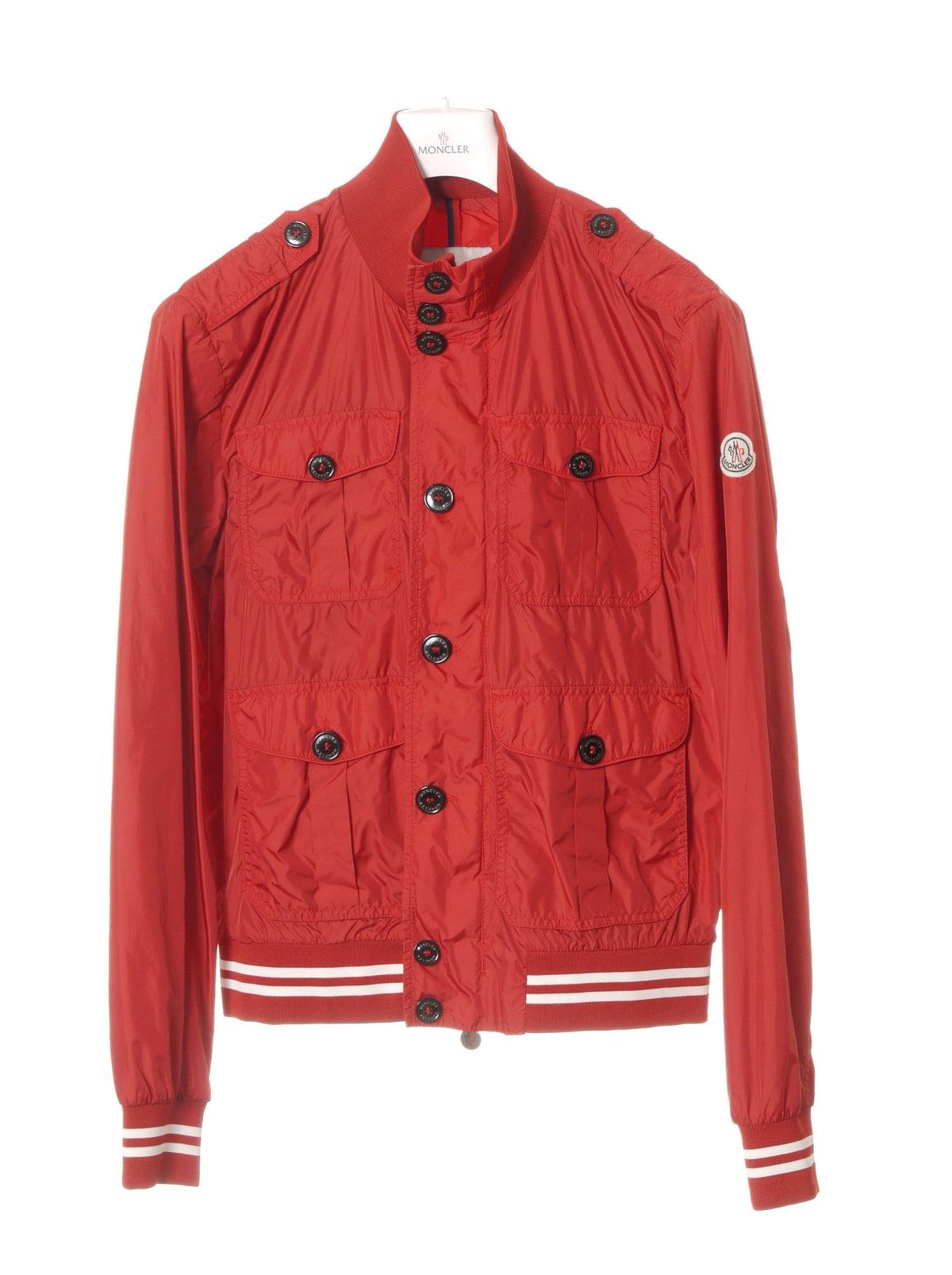 Moncler Vindjakke, Herre 'Rød' Delonix (M3)