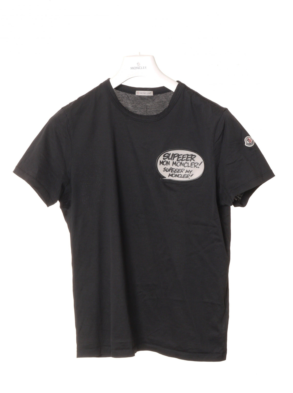 Moncler T-shirt, Herre 'Sort' Maglia (M)