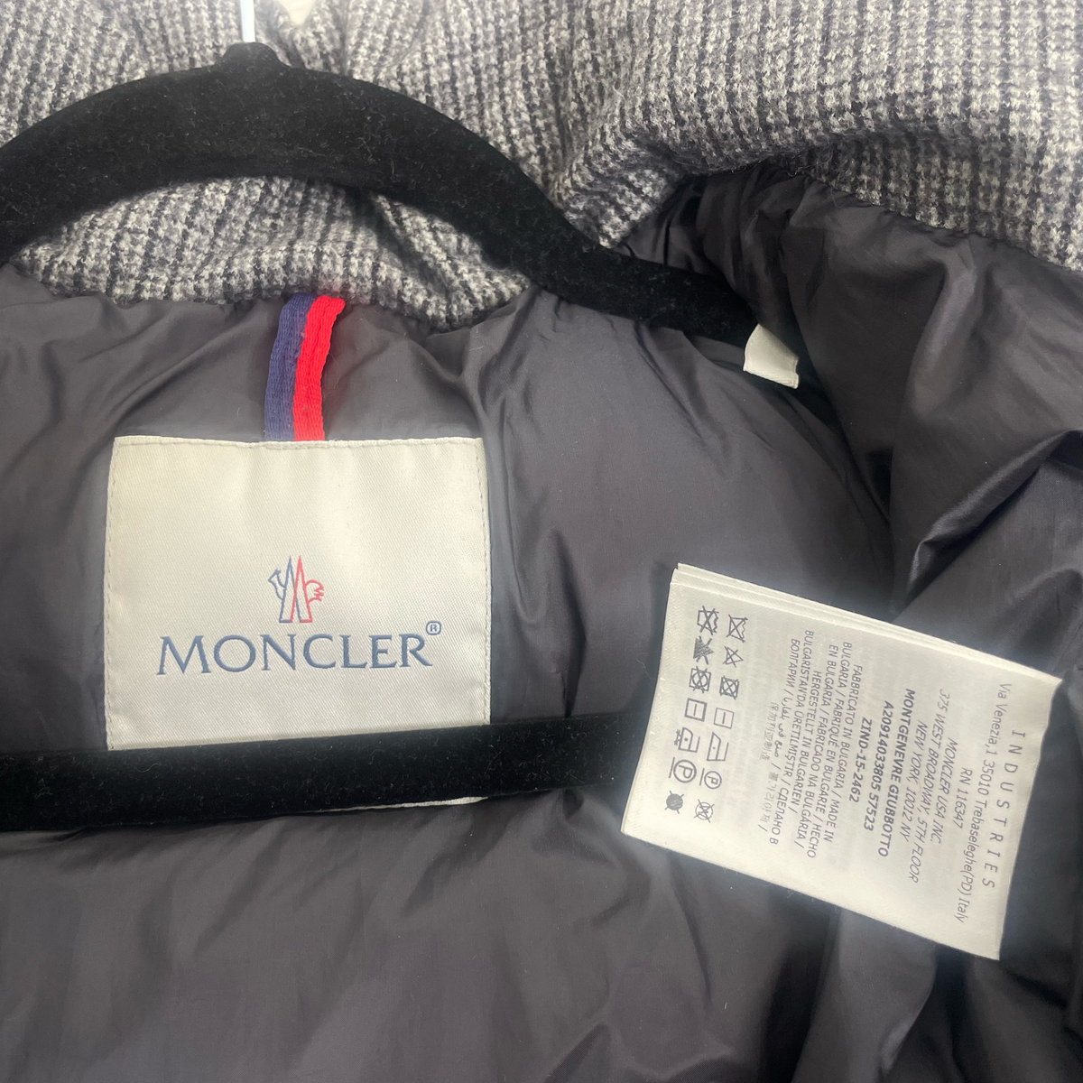 Moncler Jakke, Herre Grå 'Montgenevre' (M1)