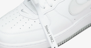 Nike Sneakers, Air Force 1 '07 Low ‘Color of the Month White Metallic Silver’